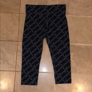 SOLD!! Pink yoga Capri